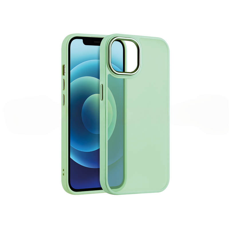 Coque Satin Matte iPhone (Vert)