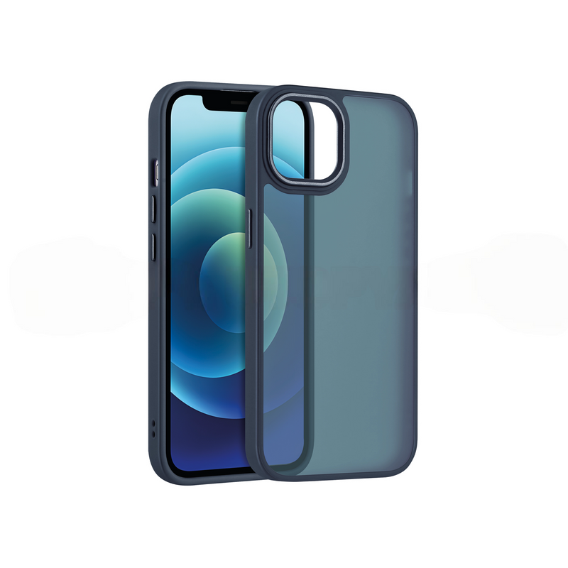 Coque Satin Matte iPhone (Bleu Nuit)