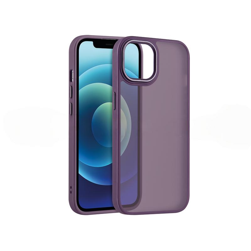 Coque Satin Matte iPhone (Violet Sombre)