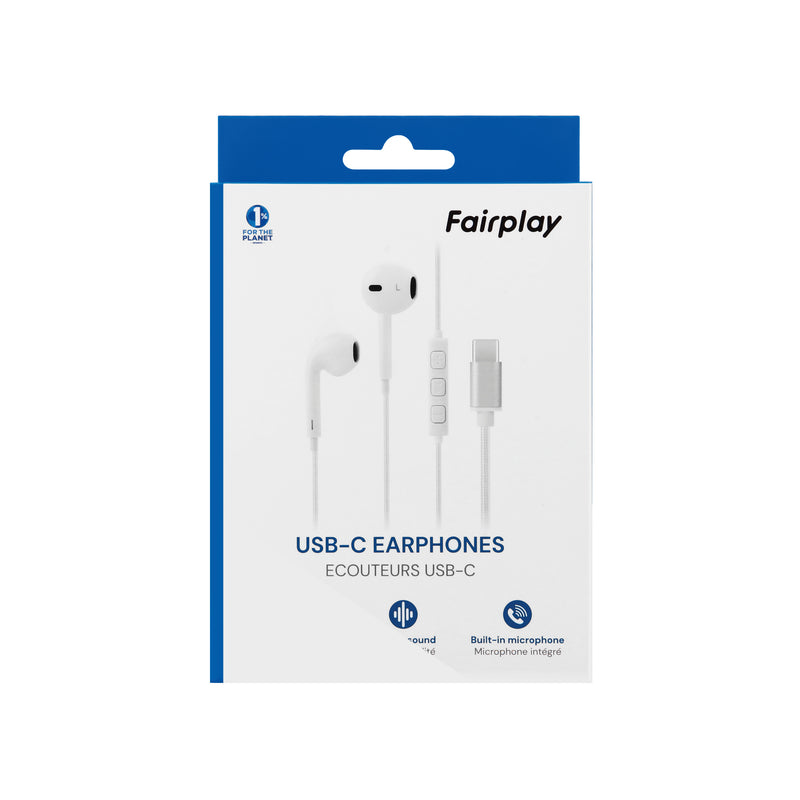 Ecouteurs USB-C Fairplay