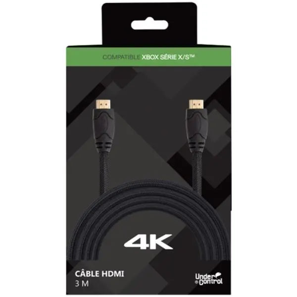 CÂBLE HDMI SOUS CONTRÔLE XBOX S/X 4K 3M