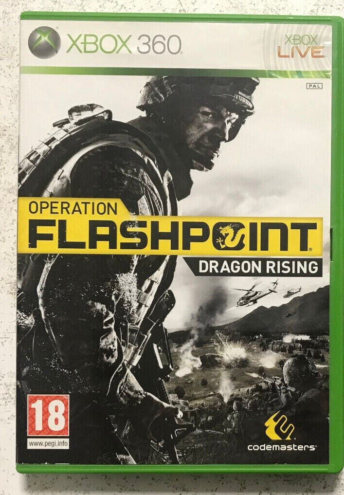 OPERATION FLASHPOINT DRAGON RISING XBOX 360