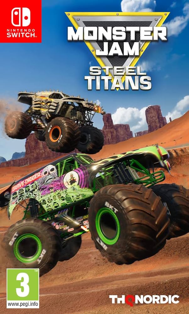 MONSTER JAM STEEL TITANS SWITCH