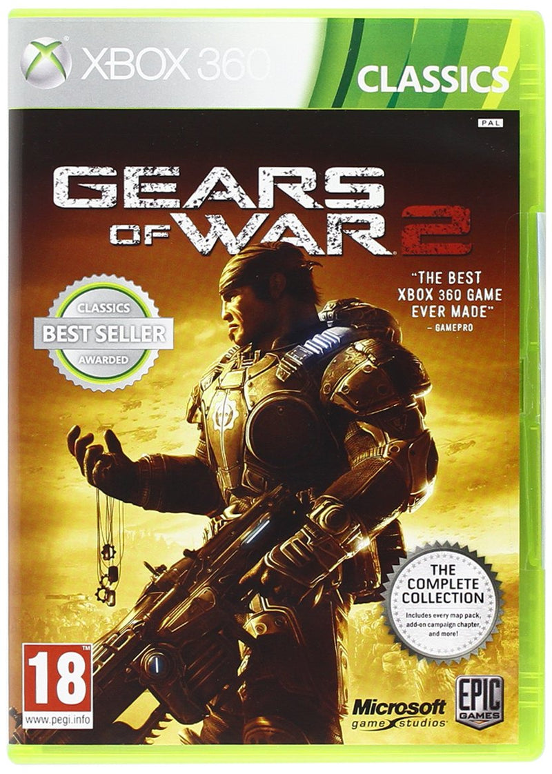 GEARS OF WAR 2 XBOX 360