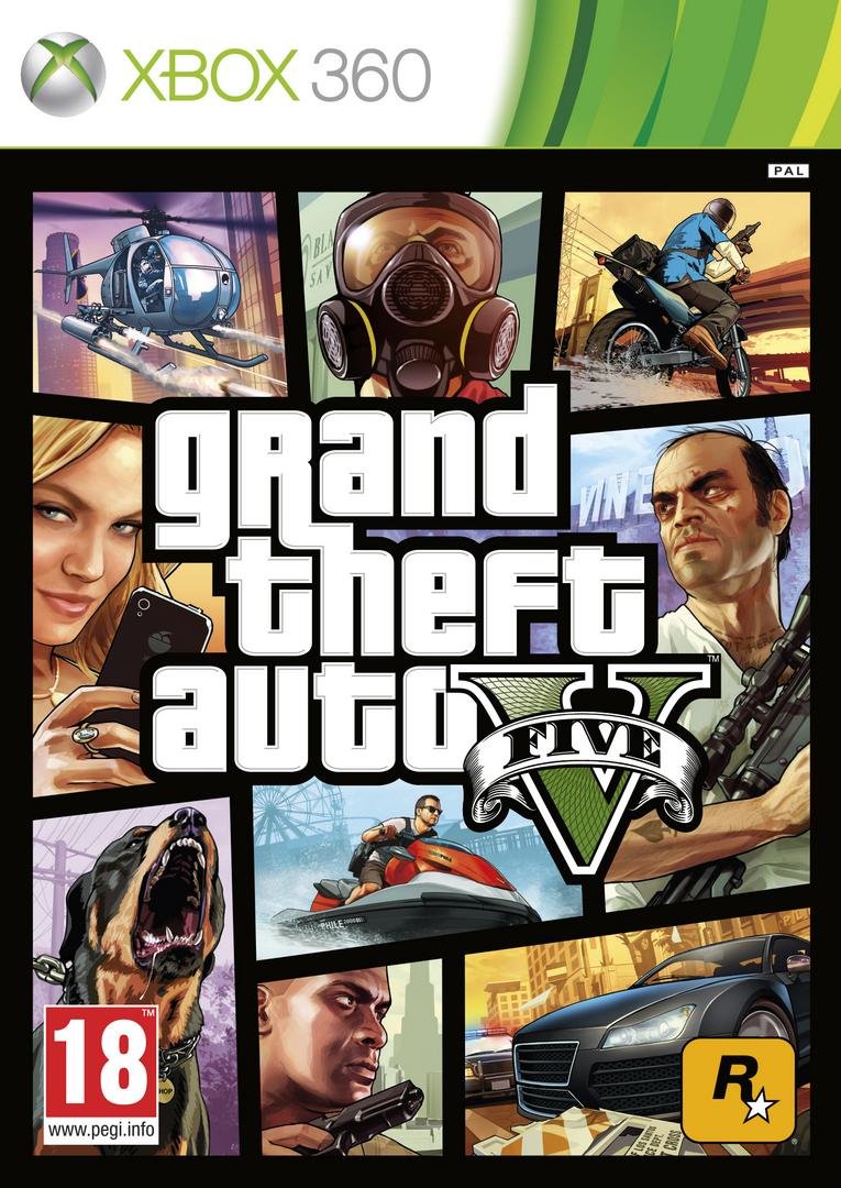 GRAND THEFT AUTO 5 XBOX 360