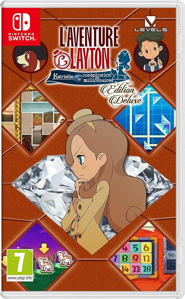 L'AVENTURE LAYTON KATRIELLE ET LA CONSPIRATION DES MILLIONNAIRES EDITION DELUXE SWITCH