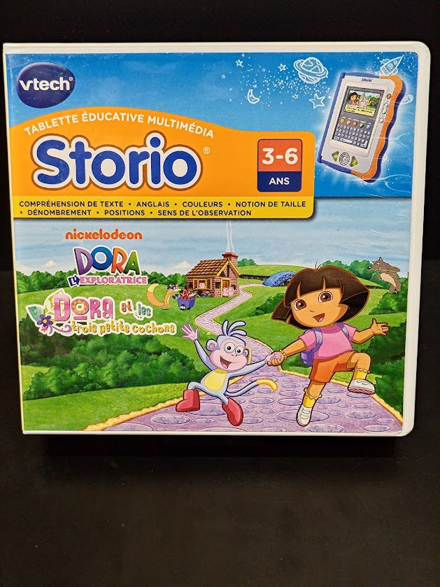 Vtech Storio DORA ET LES trois petits cochons