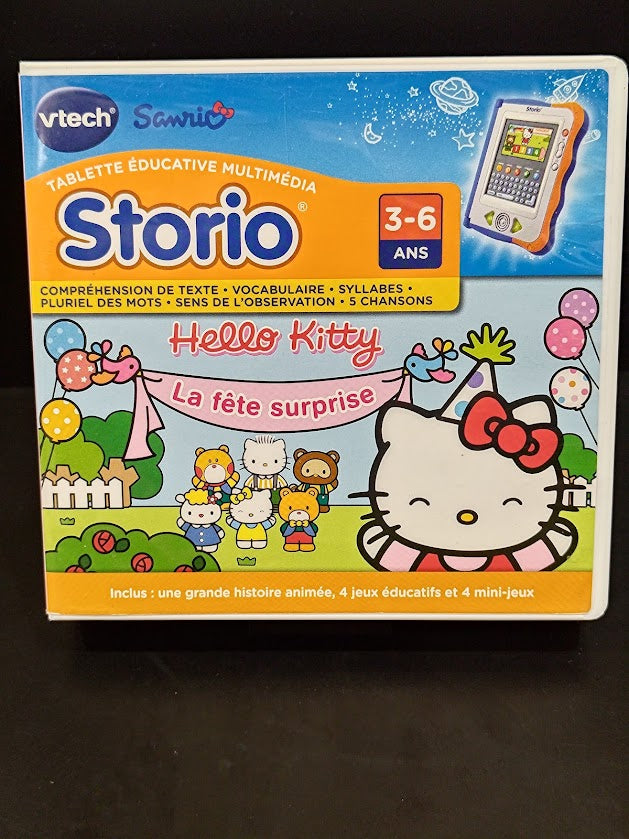 Vtech Storio Hello Kitty la fête surprise