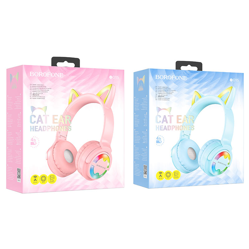 Casque sans fil BO15 Oreille de chat