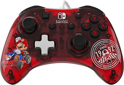 Manette filaire Rock Candy Mario kart pour Nintendo Switch