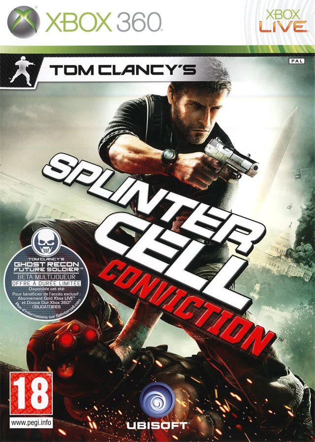 TOM CLANCY'S SPLINTER CELL CONVICTION XBOX 360